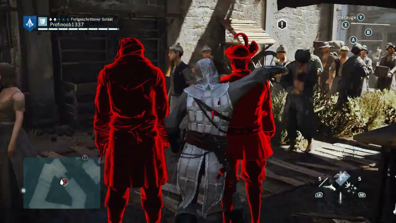 Assassin's Creed  Unity - Lenghty fingers