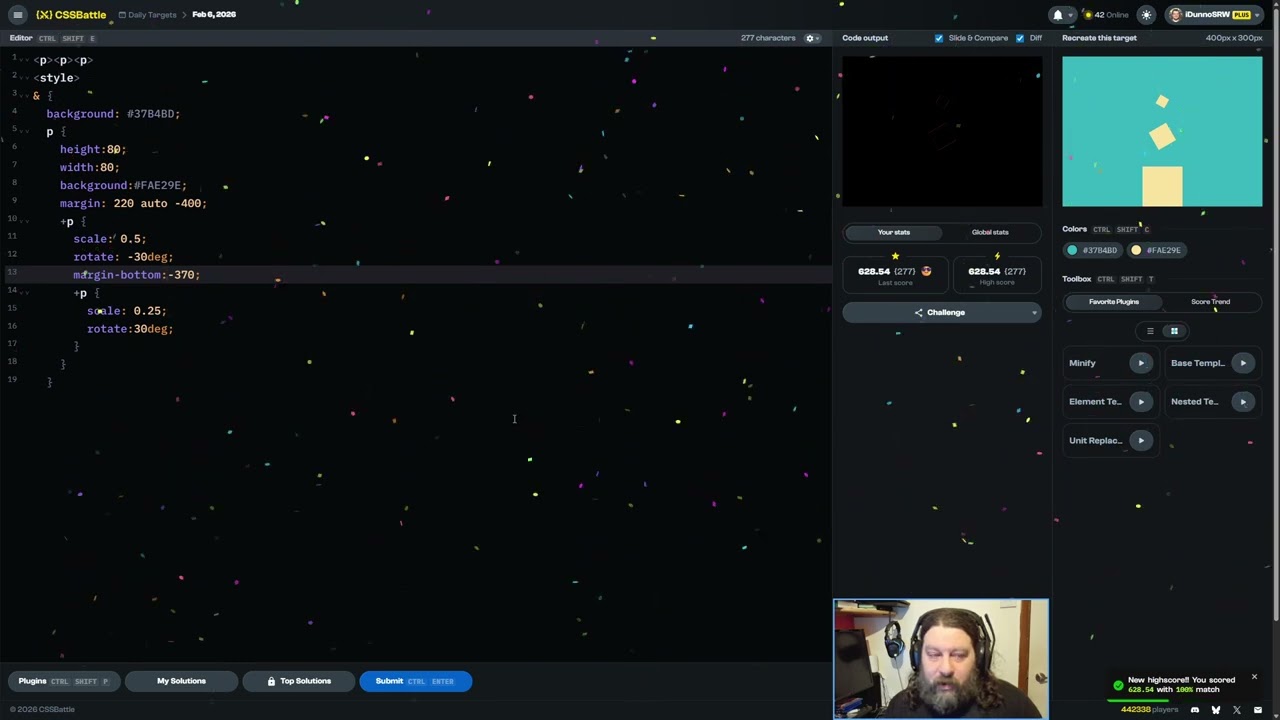 CSS Battle 2026-02-06