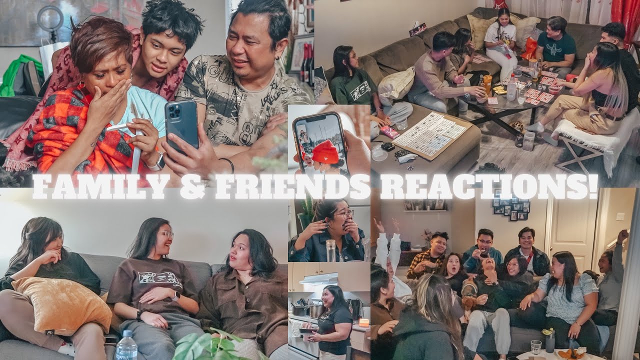 TELLING OUR FAMILY AND FRIENDS WE’RE PREGNANT!