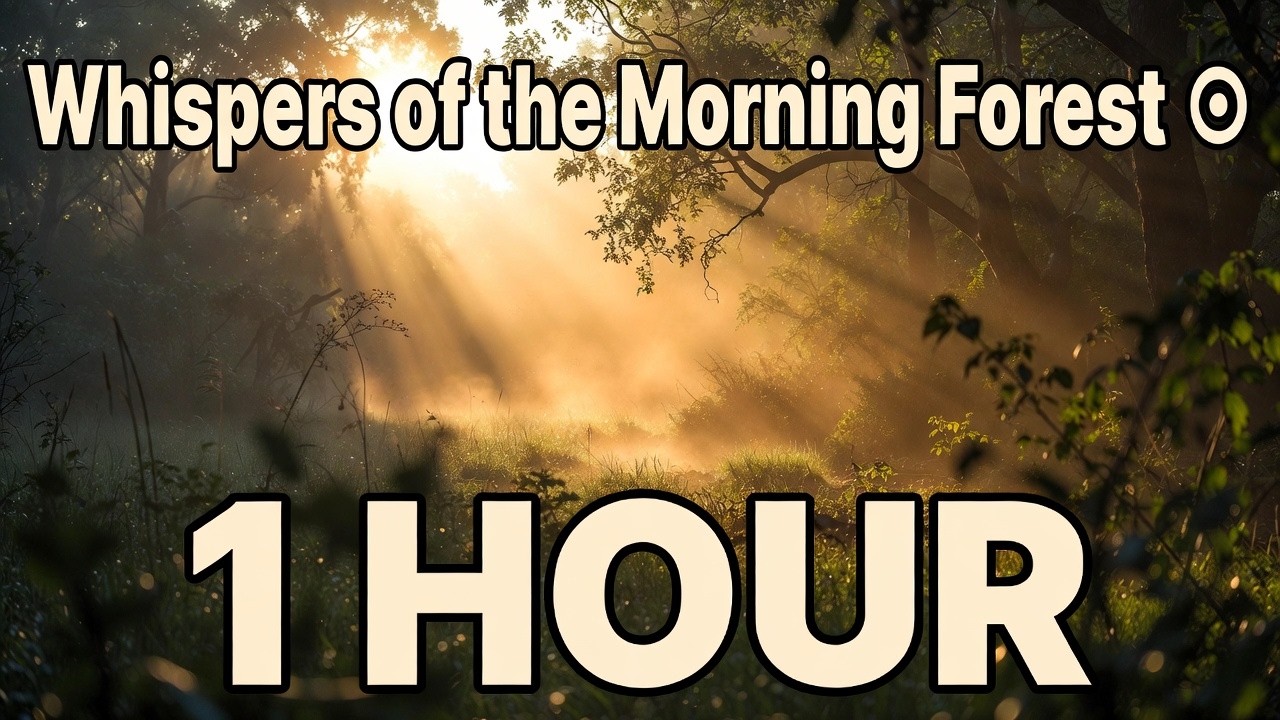 Whispers of the Morning Forest | Gentle Piano for Relaxation