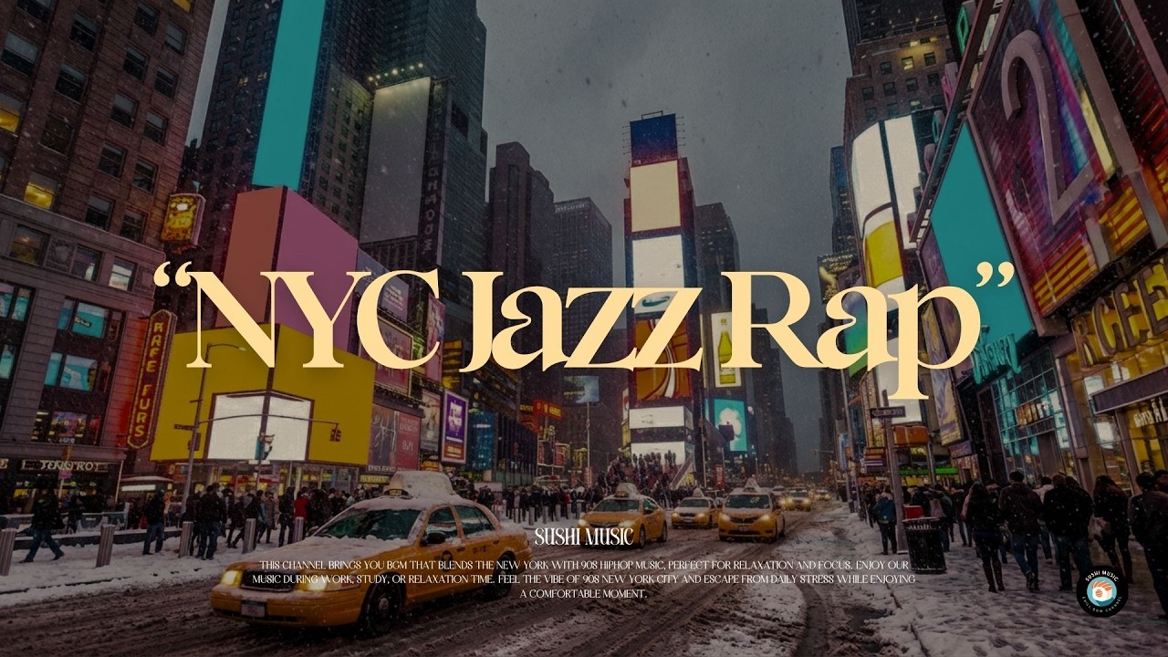 NYC JAZZ HIPHOP | 90s SOUL BOOM BAP | Walk / background / work / relax / study | Galaxy movie