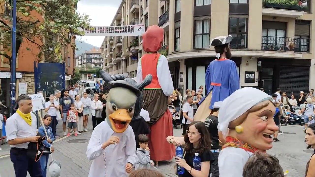 Errenteriako erraldoi topaketa 2025