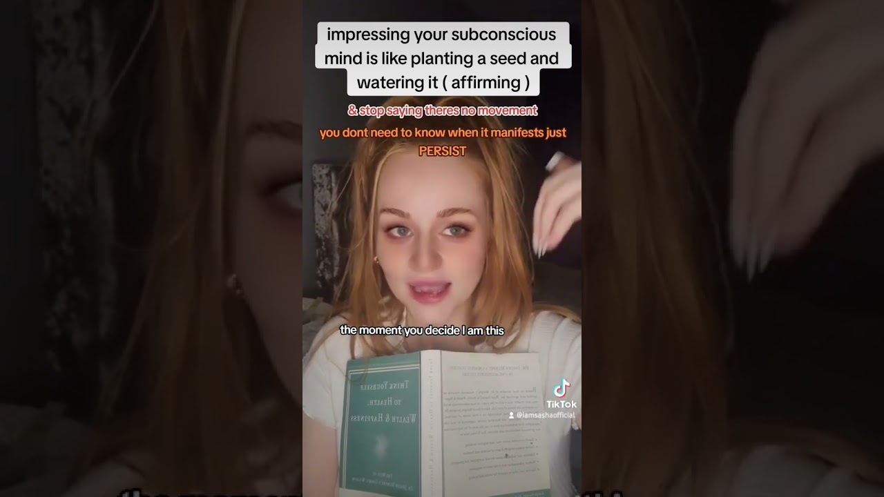 Impressing Your Subconscious Mind Is Like Planting A Seed |  Law Of Assumption | How To Manifest |