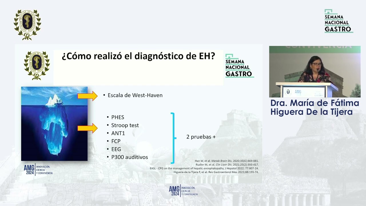 Manejo actual de la encefalopatía hepática - Dra. María De Fátima Higuera De la Tijera