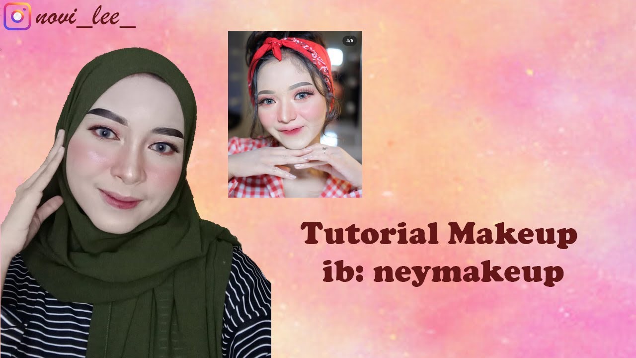 Tutorial makeup fresh natural ib : neymakeup
