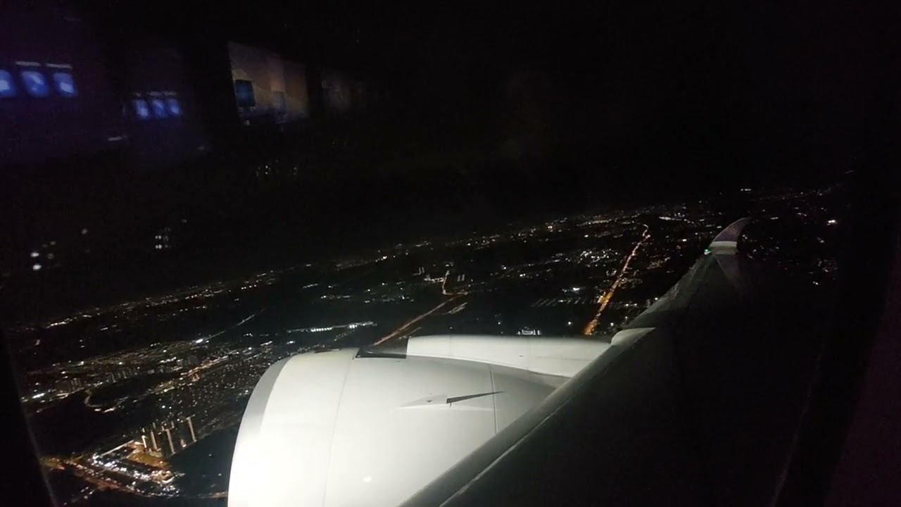 Taking off at Kuala Lumpur International Airport Terminal 1