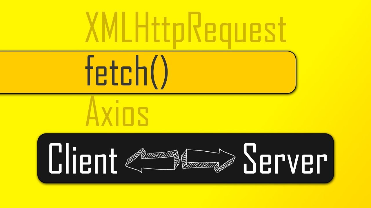 Отправка JavaScript HTTP-запросов с помощью API fetch()