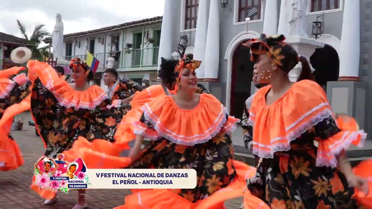 📣 ¡Así vivimos el V Festival Nacional de Danzas – El Peñol 2025