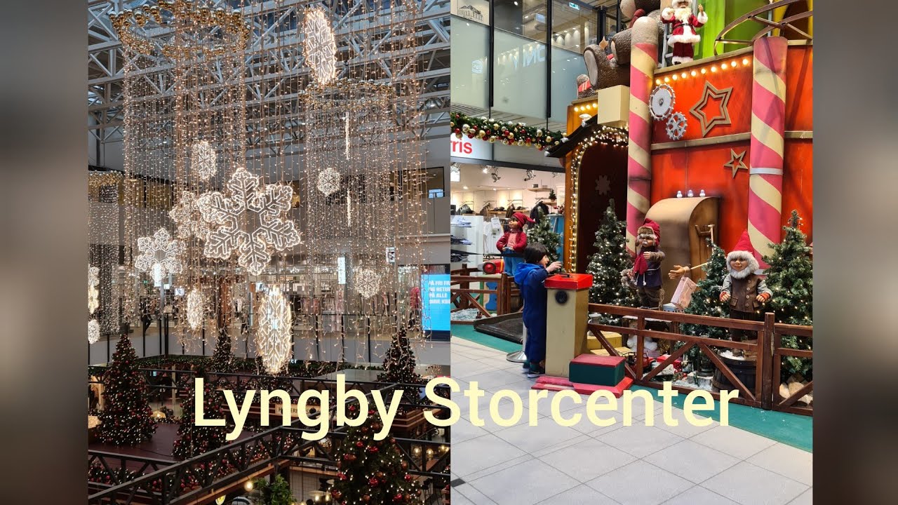 Lyngby Shopping Mall 🇩🇰 Lyngby Storcenter, 23 December 2021 #denmark #copenhagen #europe #shopping