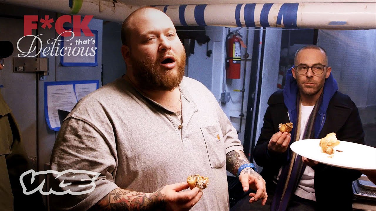 Fried Chocolate Chip Cookies at Action Bronson's Pop-Up Restaurant