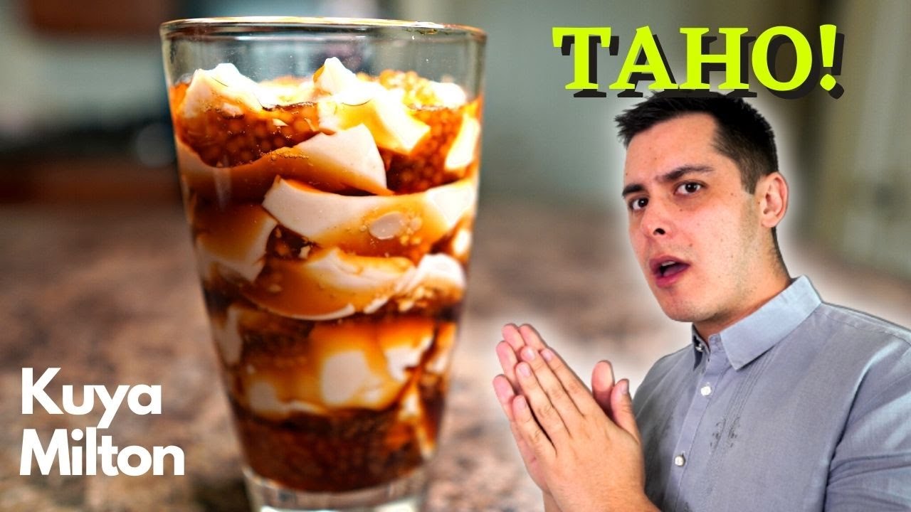 HOMEMADE TAHO!!! (Filipino Tofu Breakfast) (BEST RECIPE)