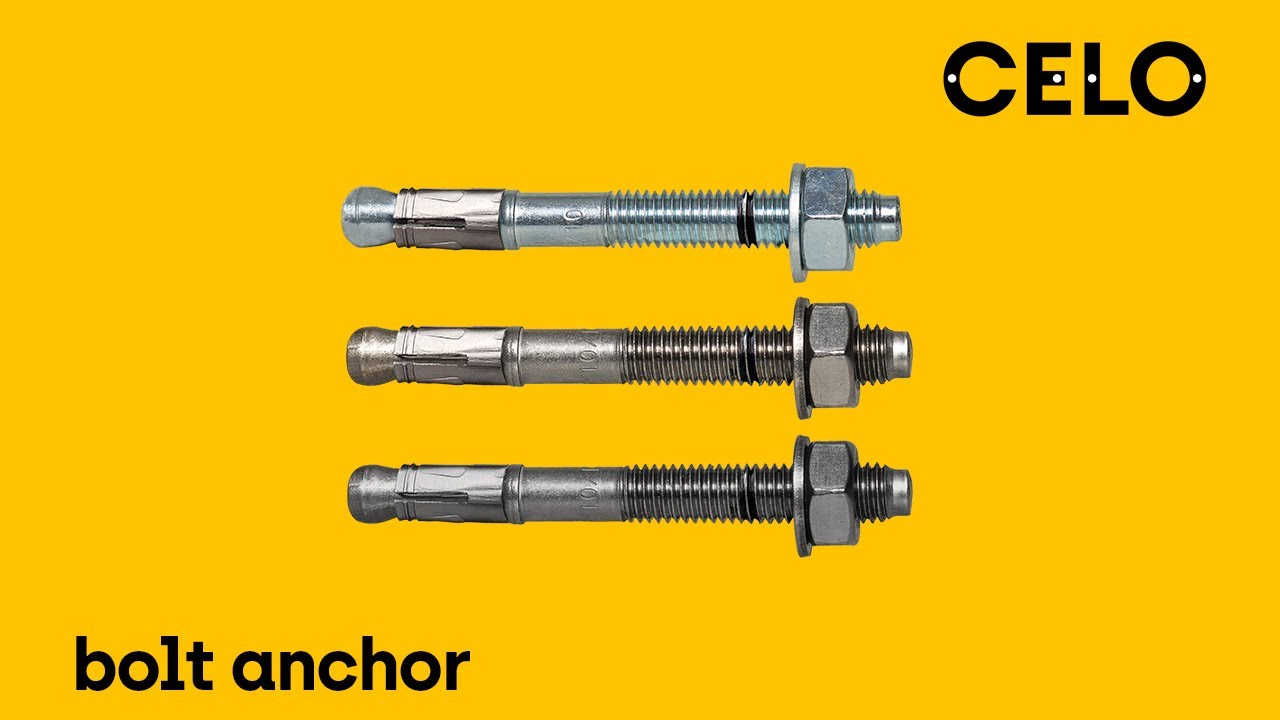 How to correctly fasten bolt anchors to concrete? Bolt anchors BA & BAZ