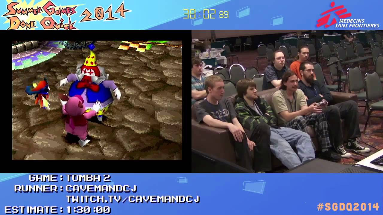 Tomba 2 by CavemanDCJ in 1:17:27 - SGDQ2014 - Part 83