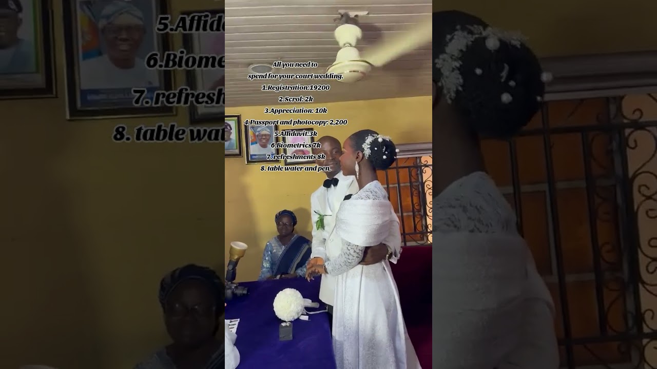 All you need to register for your civil/ court wedding in Nigeria #civilwedding #weddingplanning