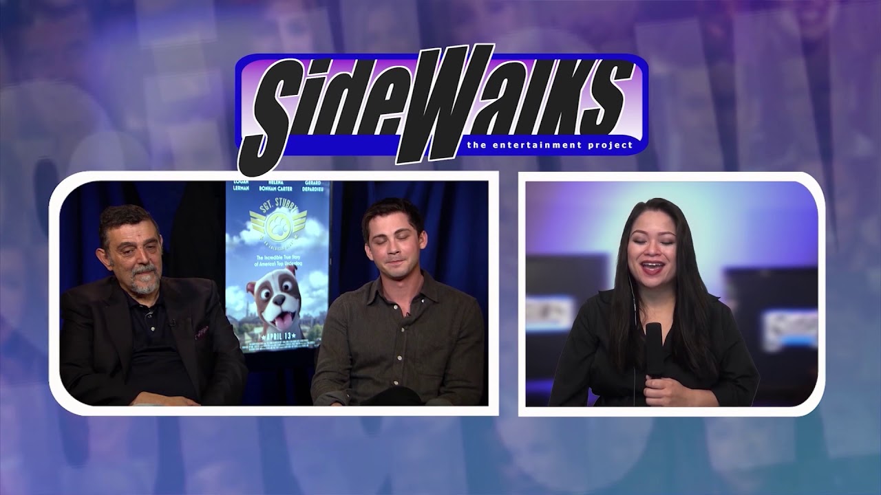 Interview: Logan Lerman and Richard Lanni (Sgt Stubby)