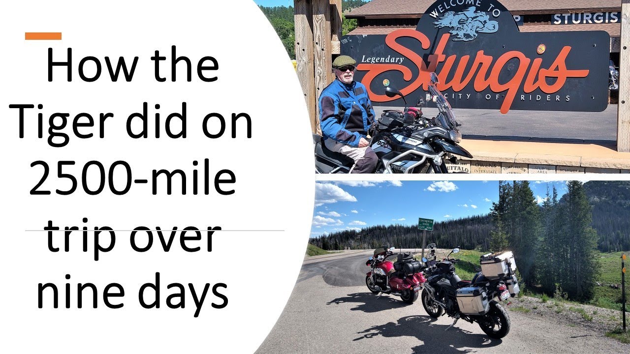 How the Triumph Tiger 900 did on 2500-mile road trip