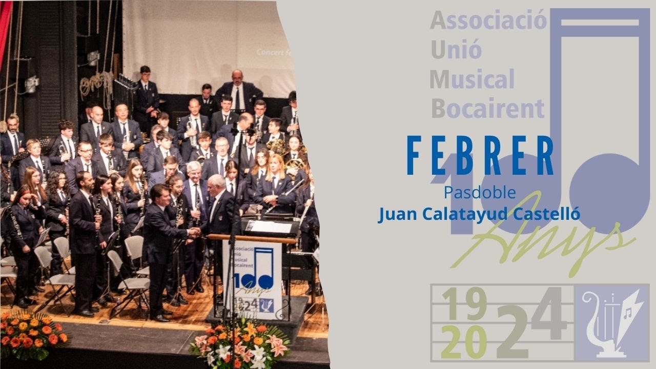 FEBRER (pasdoble) Juan Calatayud Castell&oacute; AUMB