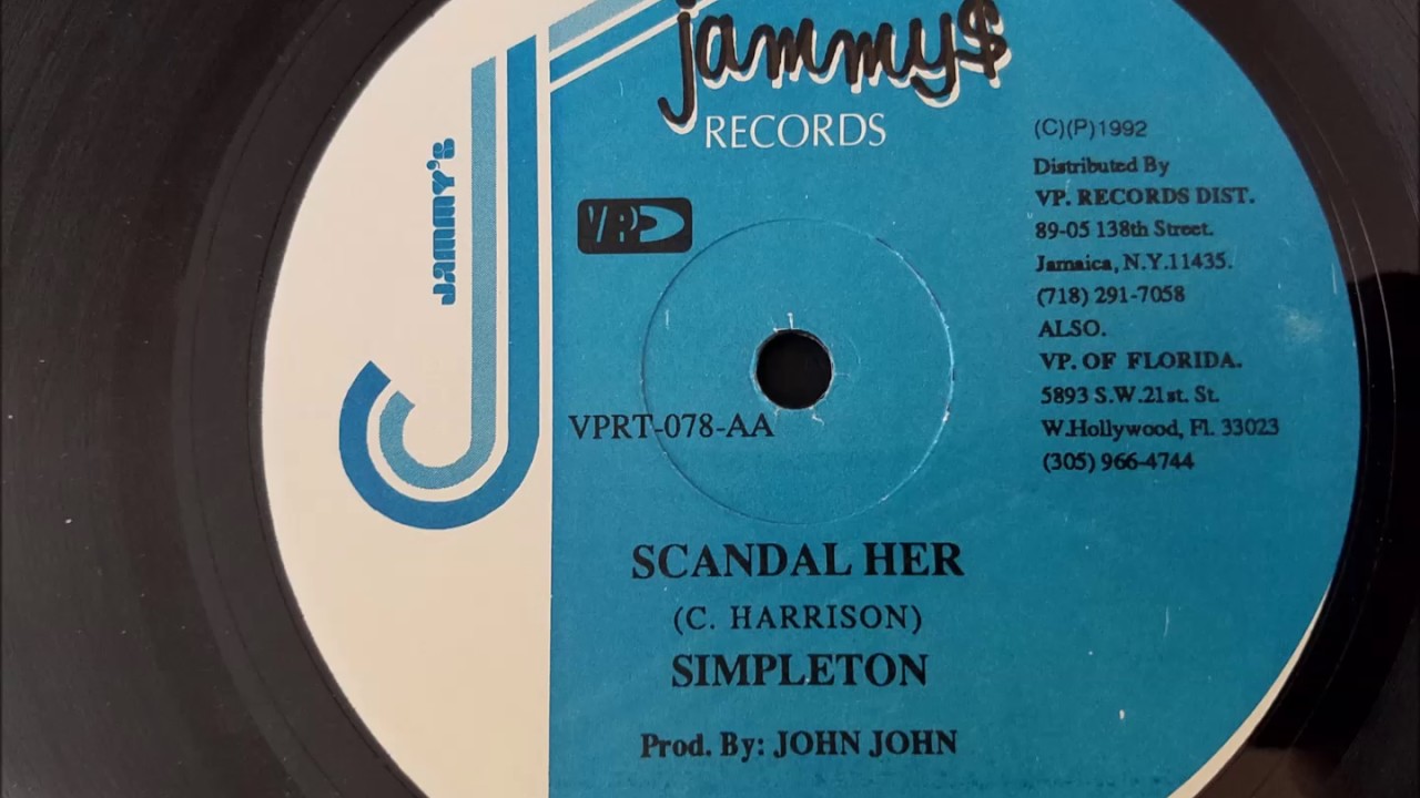 Simpleton - Scandal Her - Jammy's 12