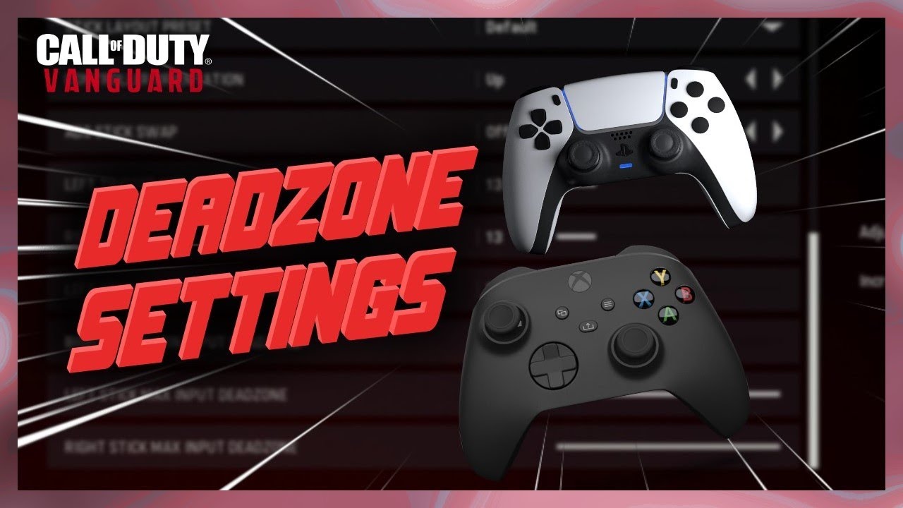 HOW TO CHANGE YOUR DEADZONE SETTINGS IN VANGUARD! 🤯 (Best Deadzone Settings)