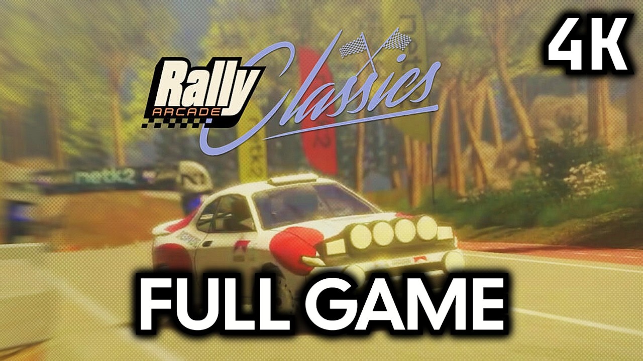 Rally Arcade Classics┆Full Walkthrough┆No Commentary┆4K60FPS