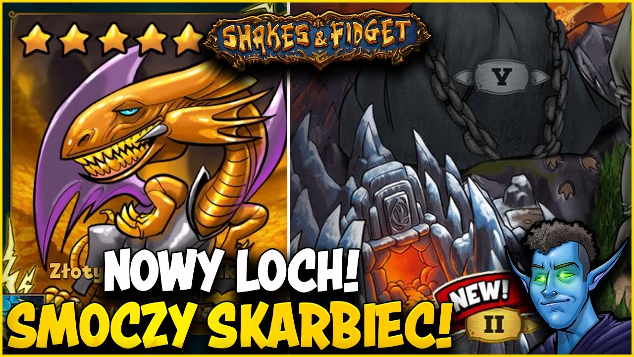 ⭐ NOWY LOCH SMOCZY SKARBIEC NA RAZ W STREFIE ŚWIATŁA I MROKU ⭐ SHAKES & FIDGET ⭐ N3UTR4L ⭐