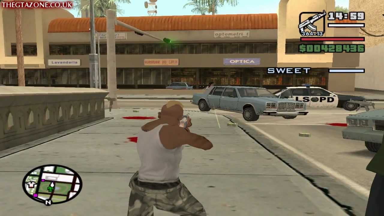 GTA San Andreas - Mission #95 - Beat Down On B Dup (HD)
