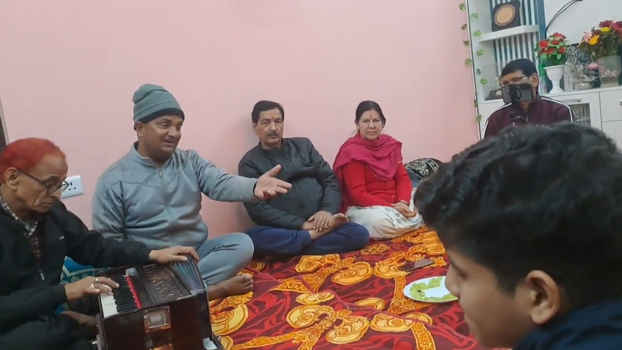 लगन बिन को जागे सारी रात ॥ श्री गिरीश चन्द्र धारियाल जी, तबला: श्री सतीश जोशी जी