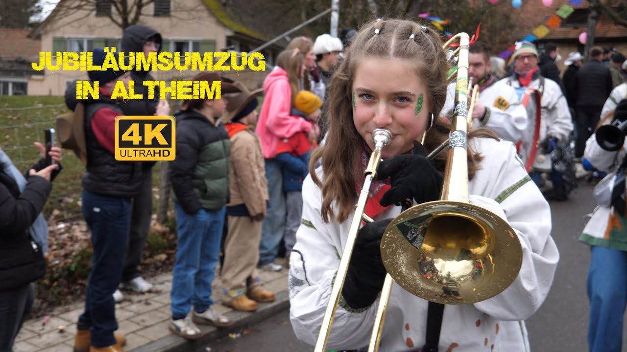 Fasnet Umzug in Alltheim Teil1