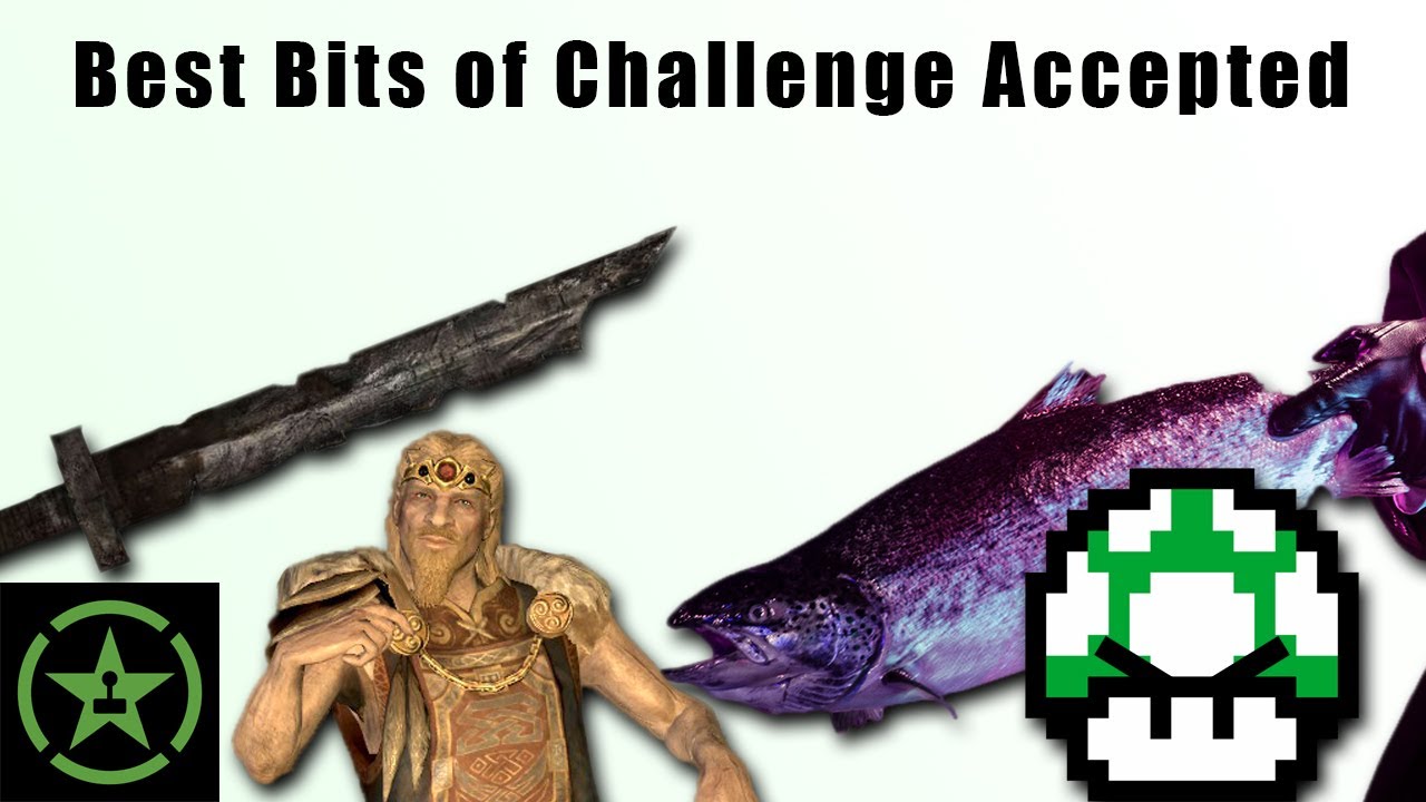 Best Bits of Achievement Hunter Challenge Accepted Part 1
