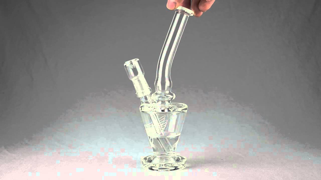 OLYMPIC - MINI UPSIDE DOWN BEAKER TUBE W/ FIXED 14MM 3 SLIT DIFFY & SLIDE