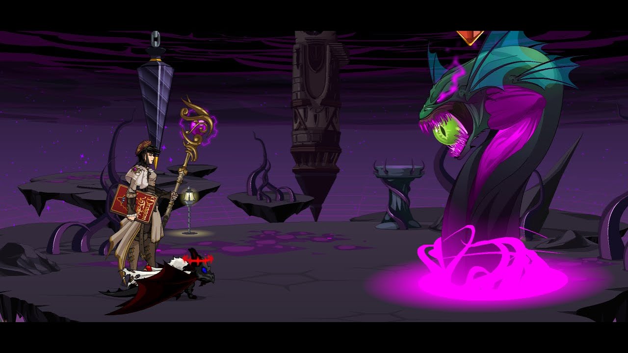 Dragonfable - Timeinn - Reforged Archivist vs Chaos hydra, Chaos Beast