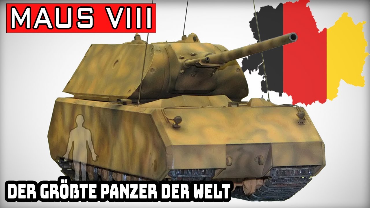 Der größte jemals produzierte Panzer der Welt: PANZER VIII MAUS
