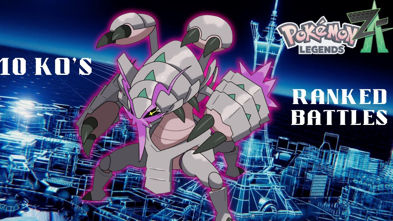 MEGA GOLISOPOD IS A WALKING TANK!! | Pokémon Legends Z-A Ranked Battles