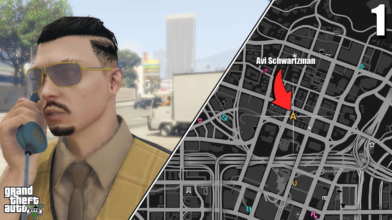 Hacemos todas las MISIONES de AVI SCHWARTZMAN - GTA 5
