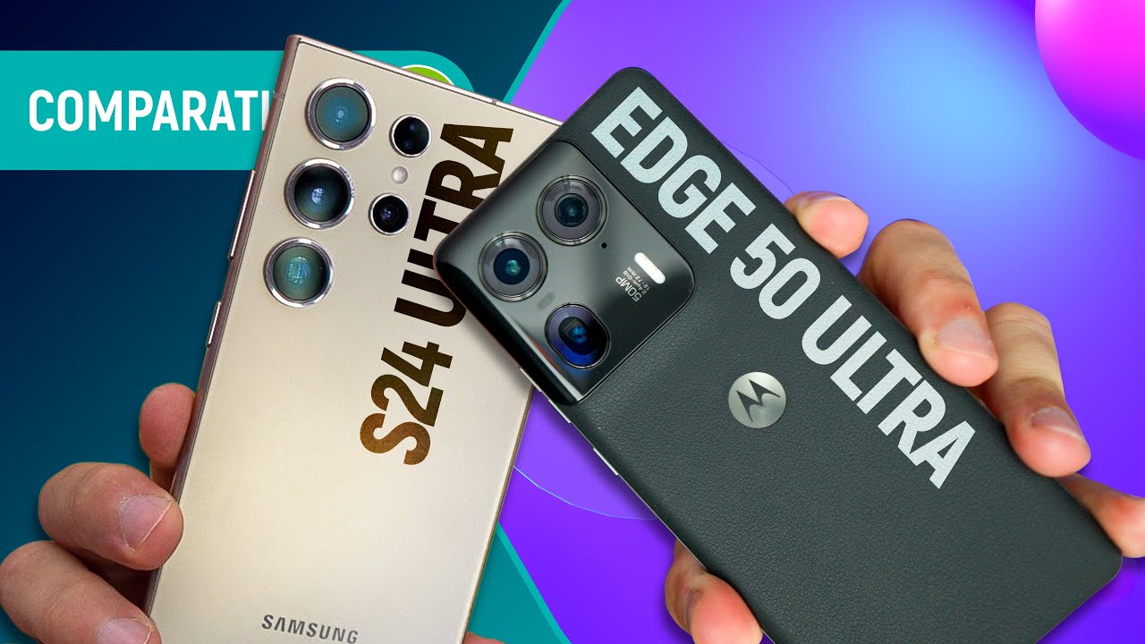 EDGE 50 ULTRA vs GALAXY S24 ULTRA: qual é o MELHOR CELULAR TOP ANDROID do momento? | Comparativo