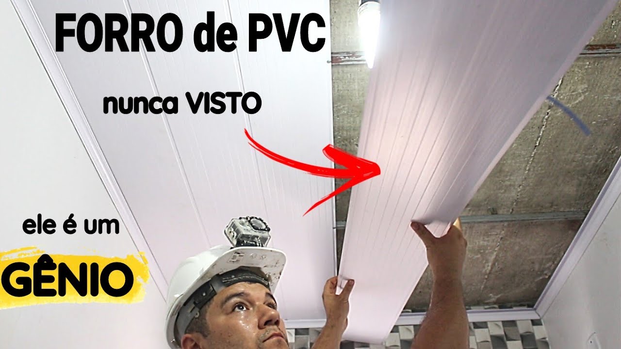 Forro de PVC O Mais Fácil e COMPLETO que Você vai ver HOJE !! PASSO A PASSO ASSIM NUNCA VI...
