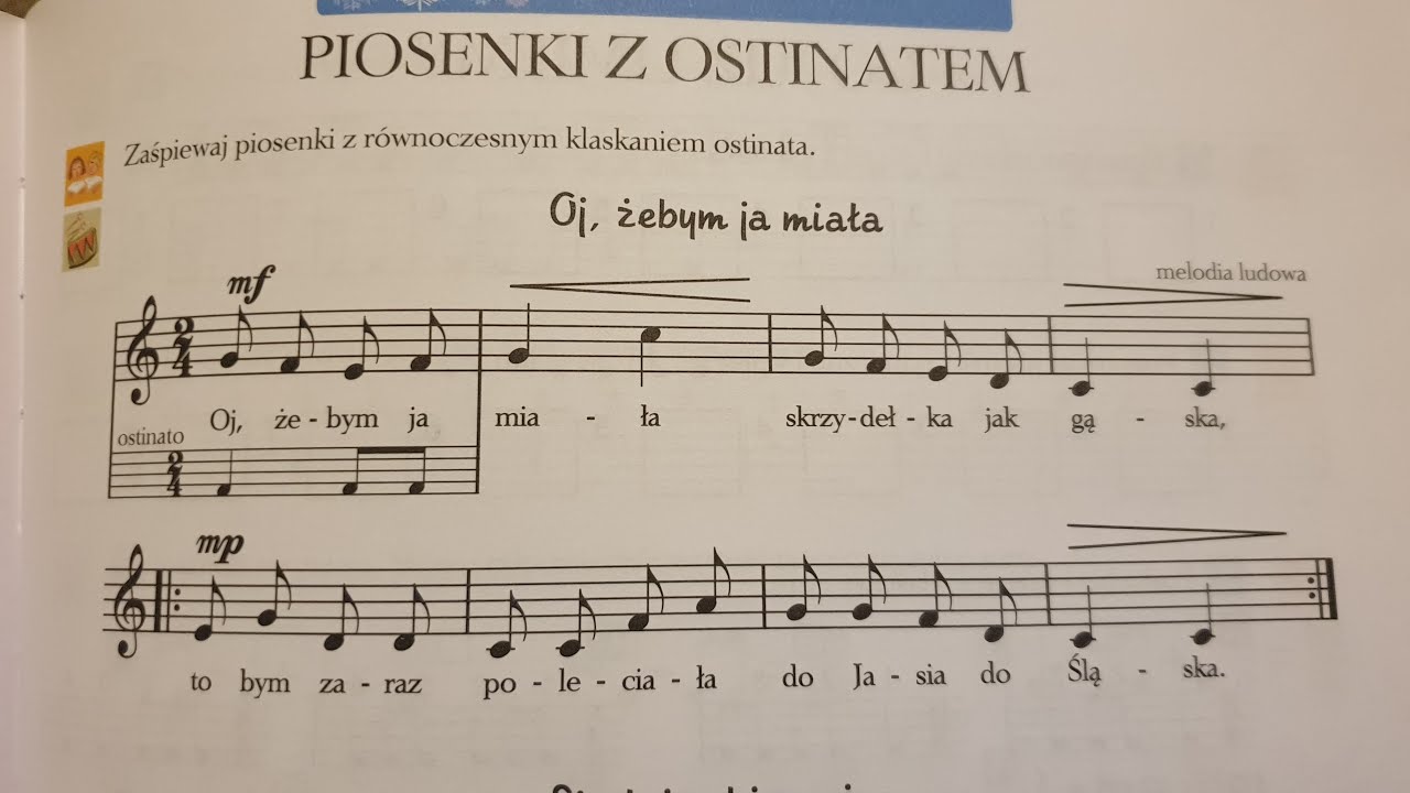 Ostinato z melodiami ludowymi