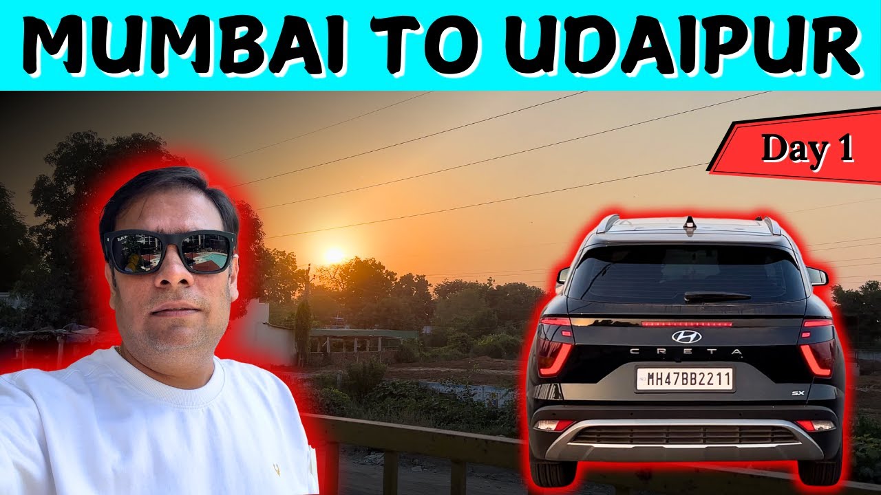 Day 1- Mumbai to Udaipur in 15 hrs 🤯 | Himachal Series 🏔️ | 