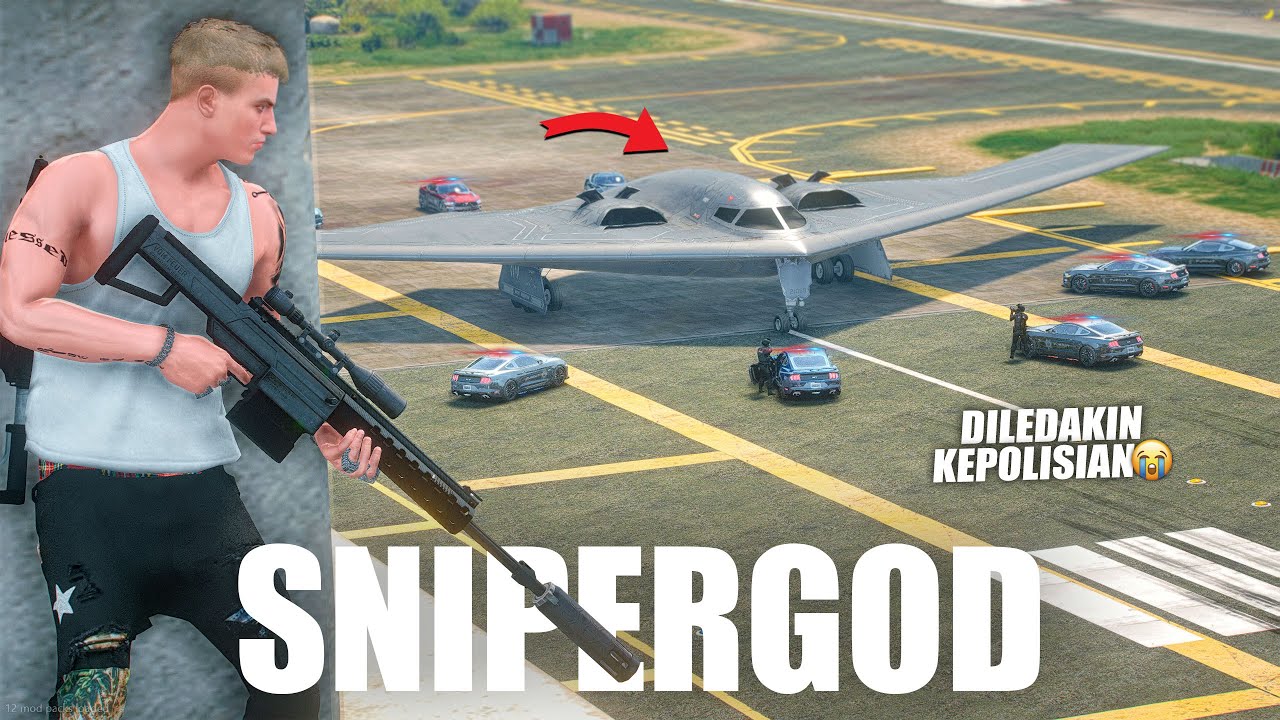 PESAWAT SILUMAN KEI O'CONNER DIHANCURKAN KEPOLISIAN - GTA 5 ROLEPLAY