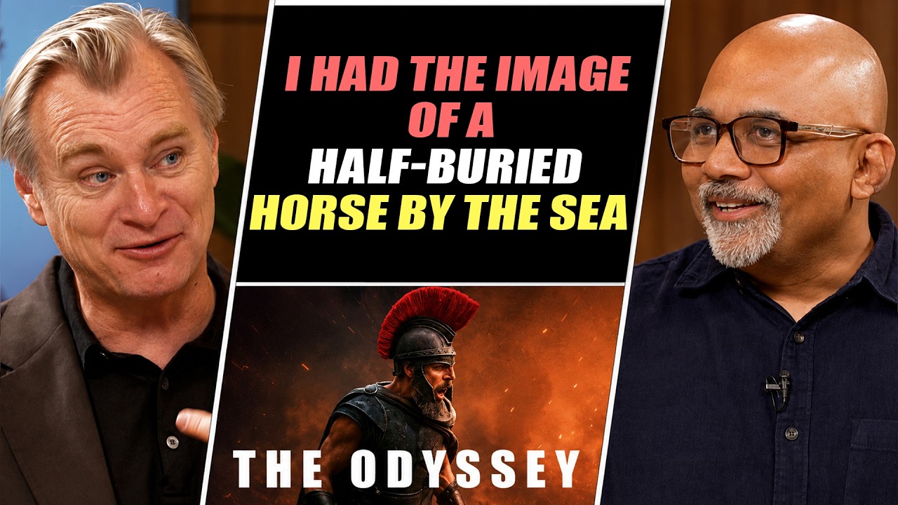 Christopher Nolan Interview with Baradwaj Rangan | The Odyssey | IMAX