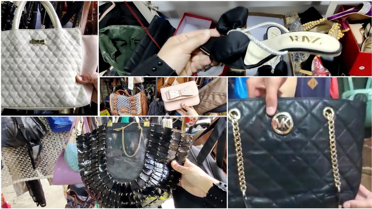 Imported/Branded bags for ladies/School bags/travel bags in cheap/low price/tench bazar landa market