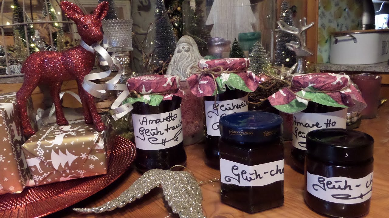 last MINUTE Geschenk-Idee. Glüh-chen,..GLÜHWEIN Genuss im Glas :))