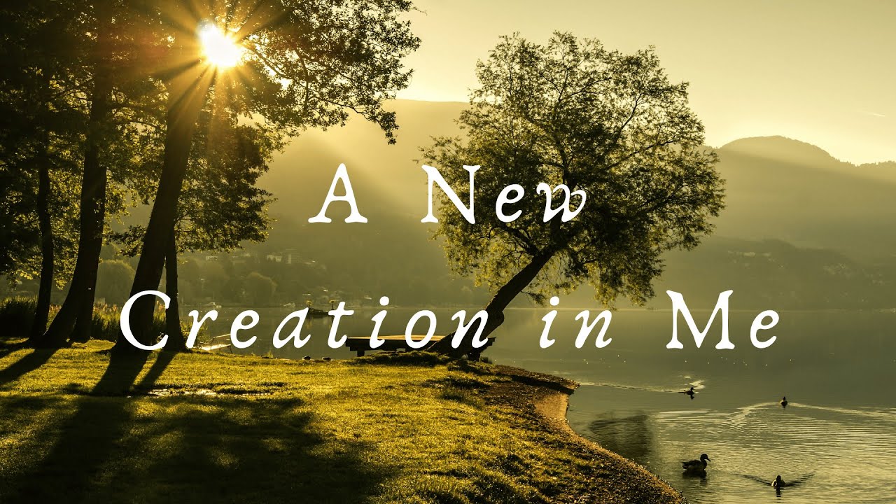 A New Creation in Me