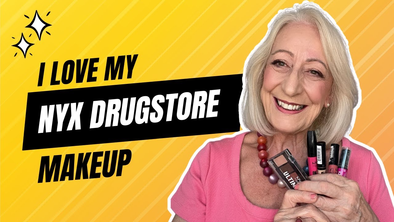 Best Drugstore Makeup - Full Face of NYX Makeup for Older Women