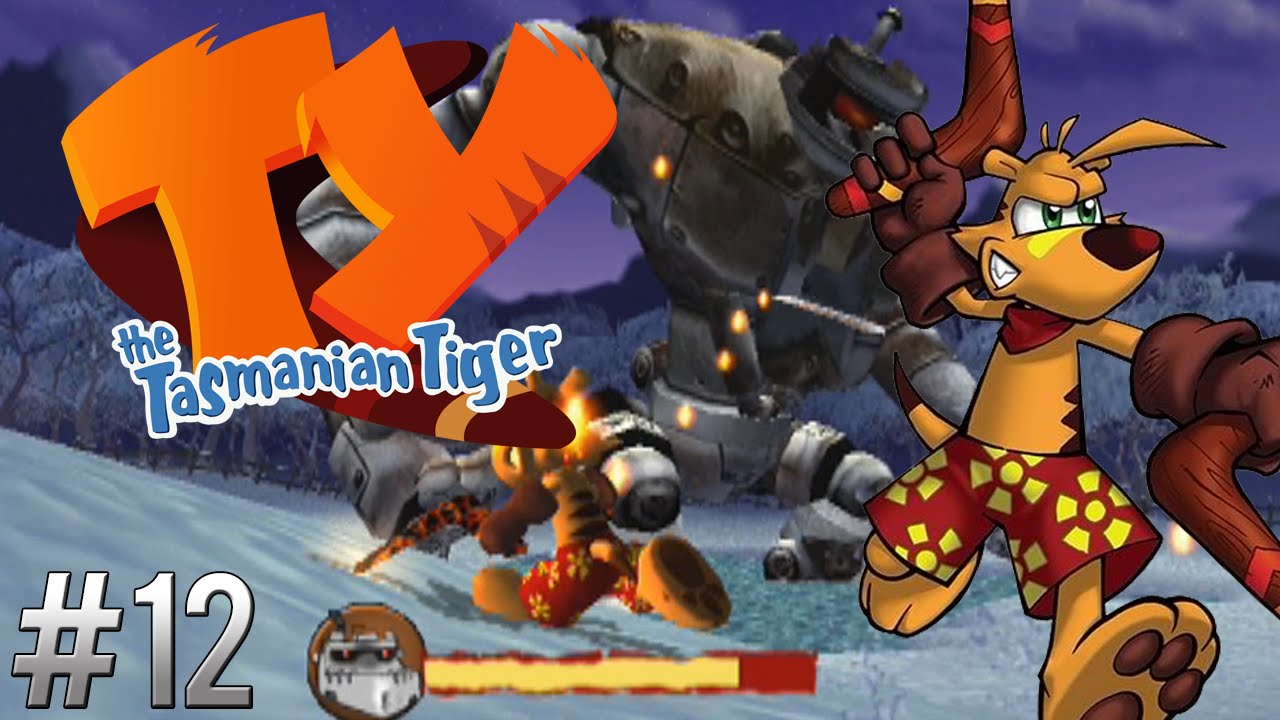 Ⓜ Ty the Tasmanian Tiger ▸ Walkthrough #12: Boss: Fluffy's Fjord / Next Area