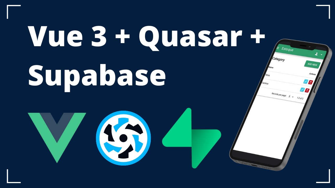 Vue 3 Quasar Supabase - 06 Form Validation & Notify