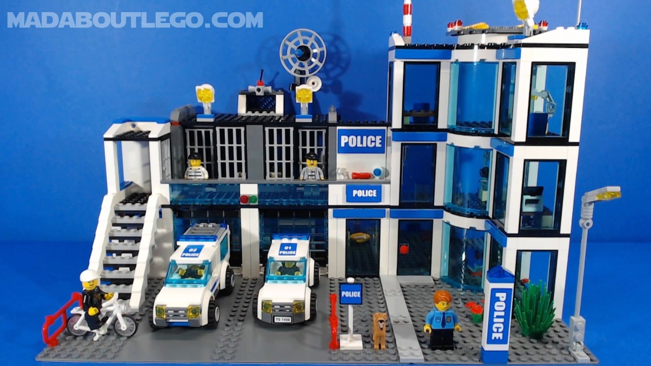 Видеоролики и постройки полицейских участков LEGO City