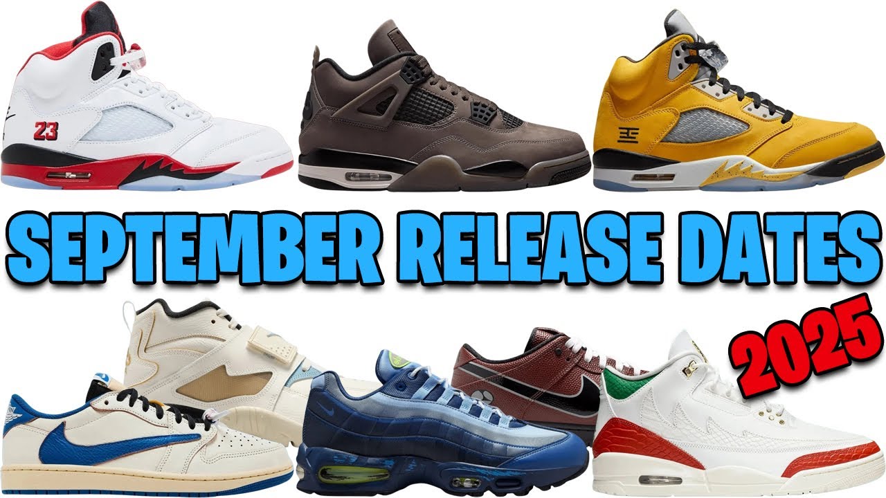 SEPTEMBER 2025 AIR JORDAN + NIKE SNEAKER RELEASE DATES 🔥🔥🔥