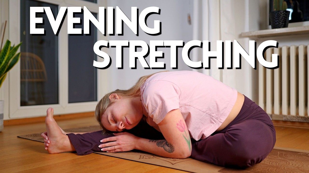 Evening Stretching I Relaxing Full Body Stretch Before Bed I 15 Min I No Talking