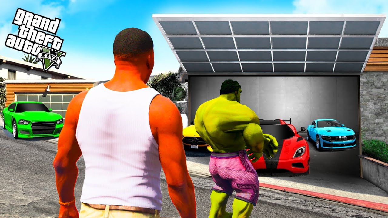 ФРАНКЛИННІҢ ҚҰПИЯ ГАРАЖЫН АШТЫМ (GTA V)